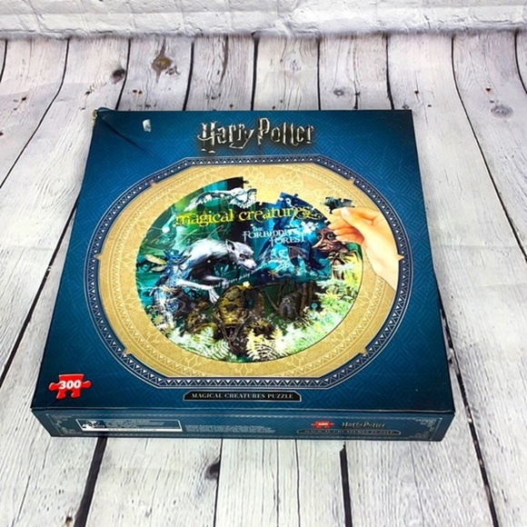 NEW Harry Potter 300 Piece Puzzle: Magical Creatures of the Hidden Forest - Picture 1 of 7